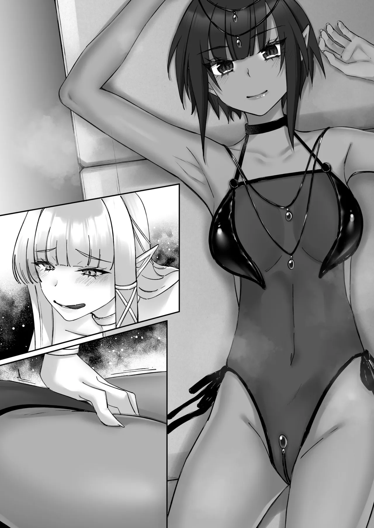 エルフ陥落  ～エルフにえっちな淫紋を付けてレズ堕ちさせる～ Page.146