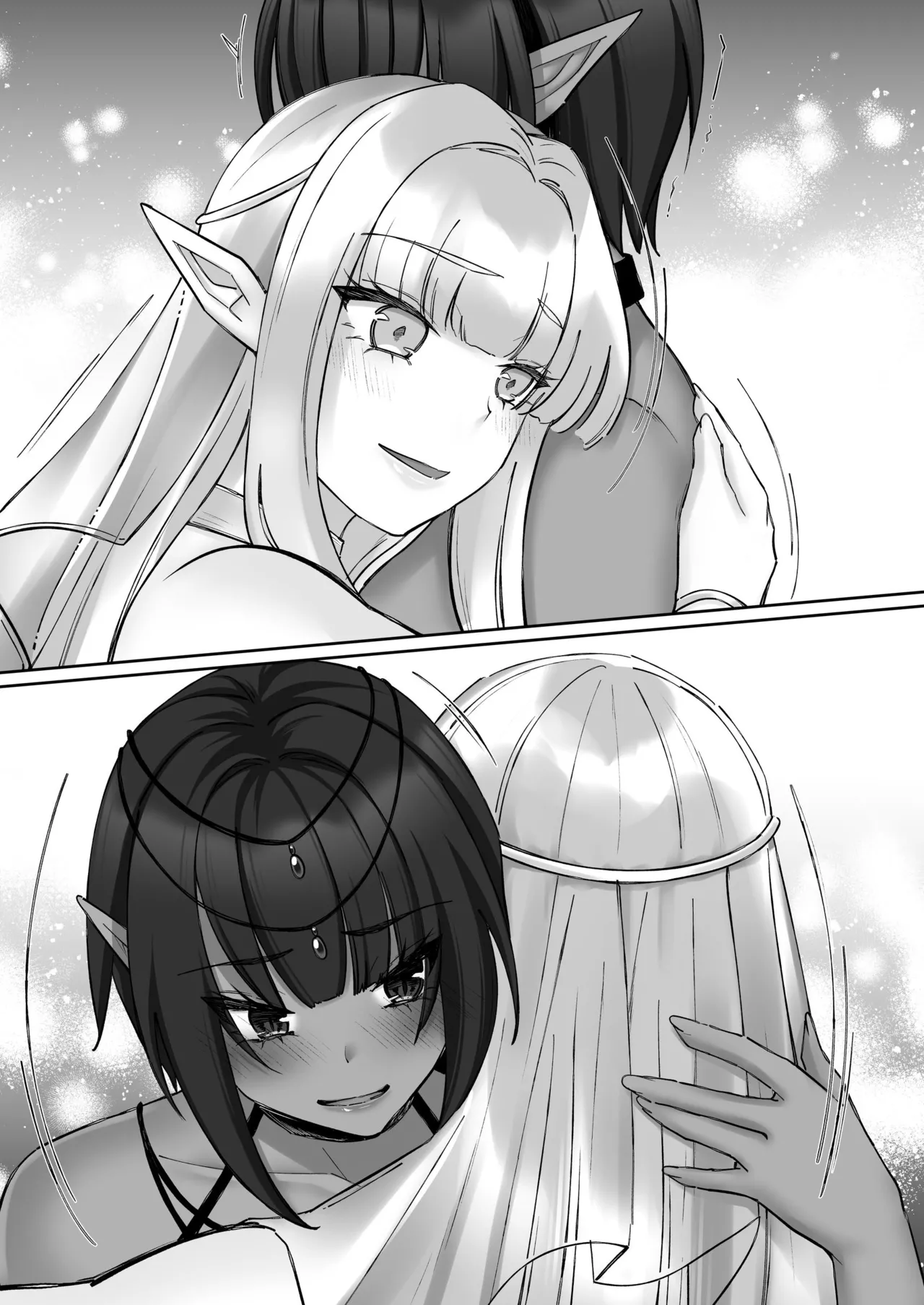 エルフ陥落  ～エルフにえっちな淫紋を付けてレズ堕ちさせる～ Page.161