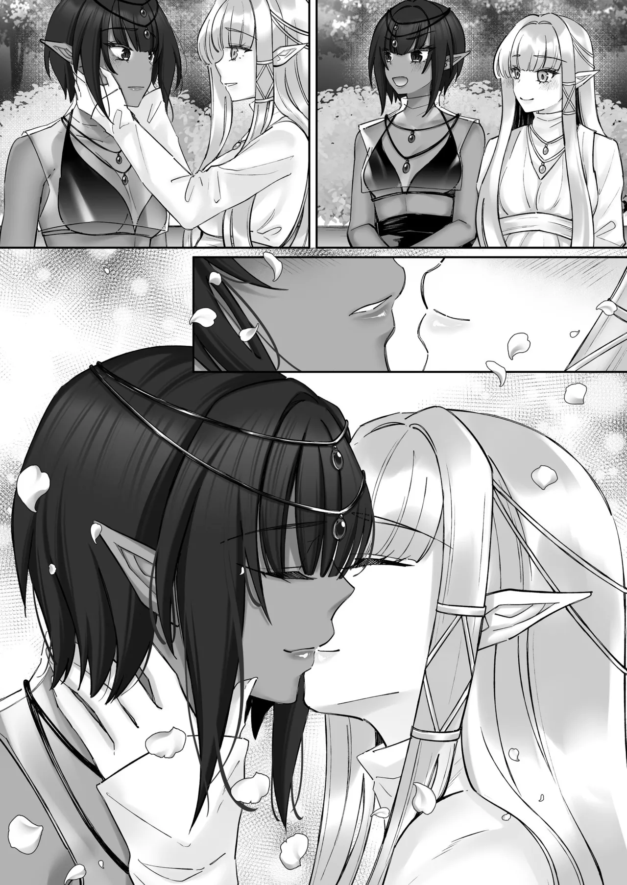 エルフ陥落  ～エルフにえっちな淫紋を付けてレズ堕ちさせる～ Page.181