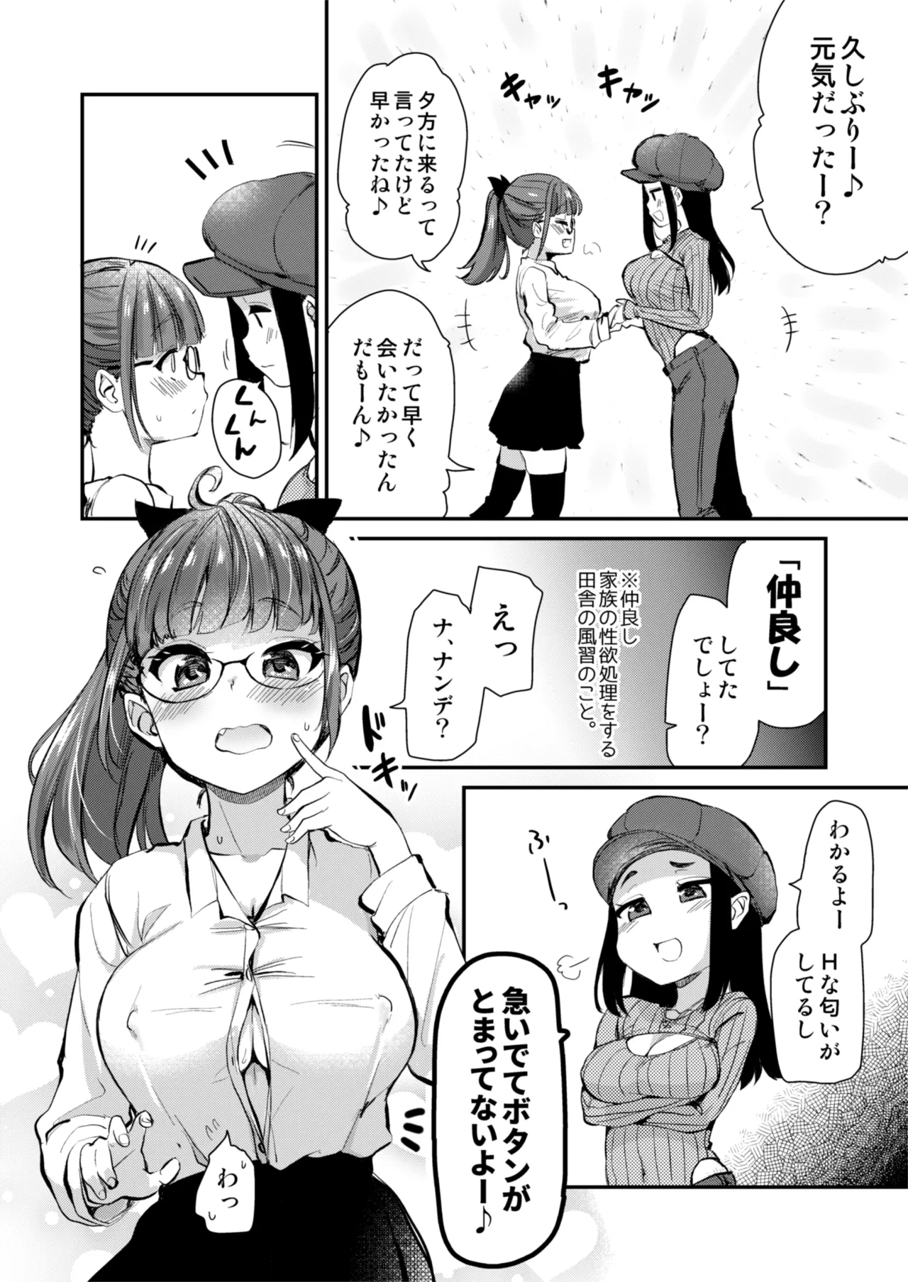 Hな風習がある田舎からきた私は、都会のほうがHだと思った。 Page.6