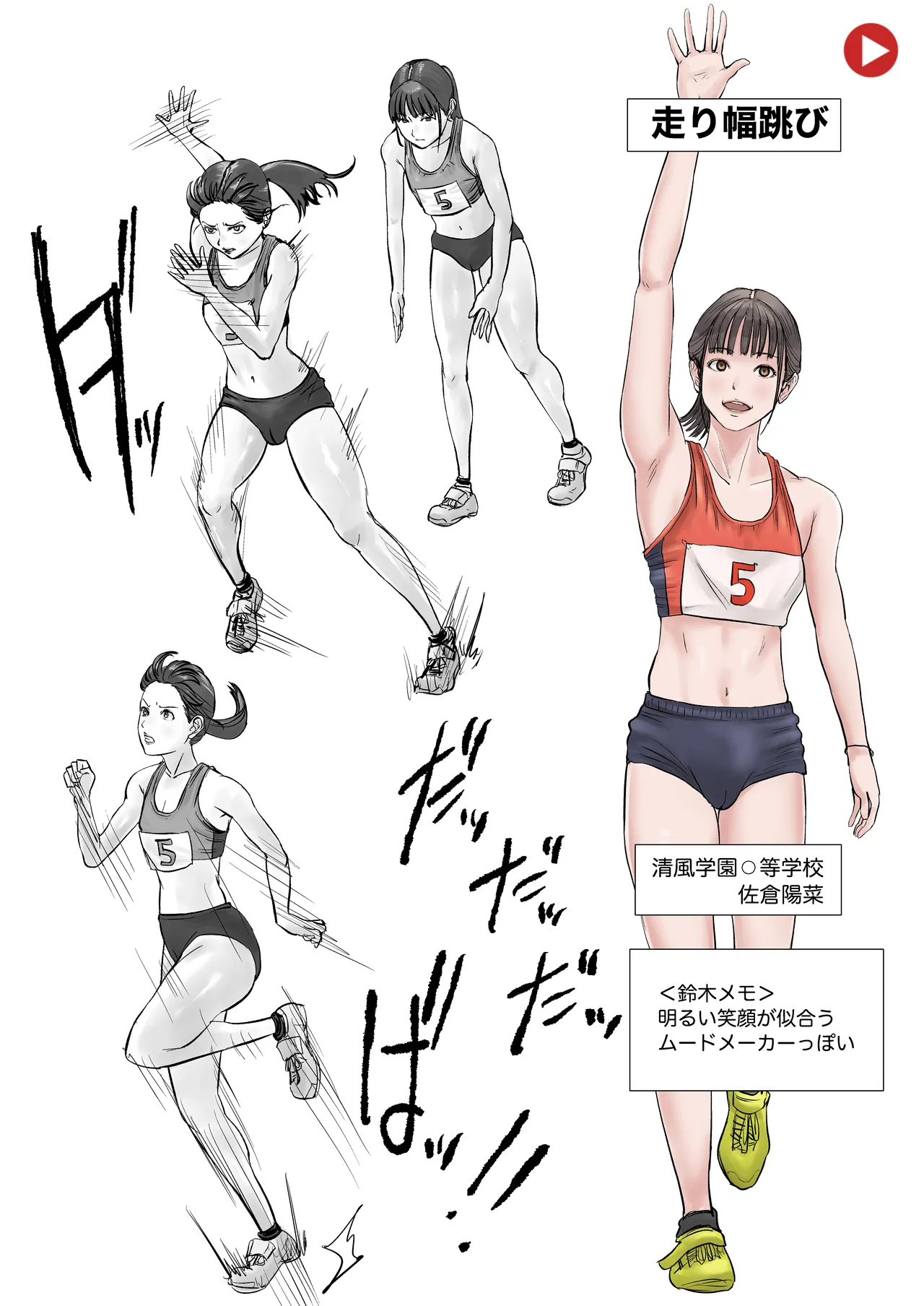 時間停止：陸上部 Page.10
