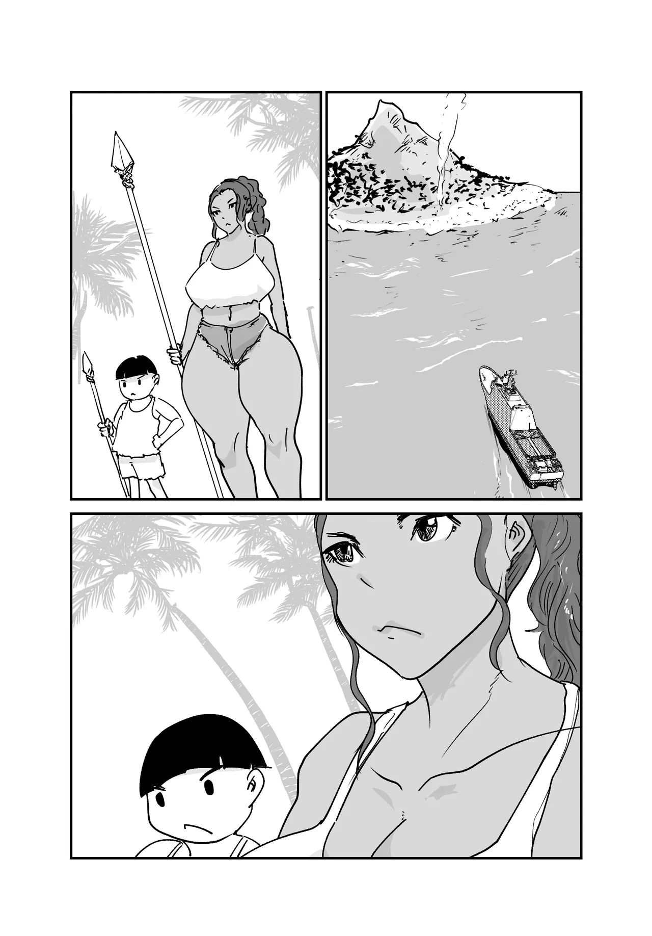 無人島物語 元傭兵のアタイが女を思い出すまで Page.38