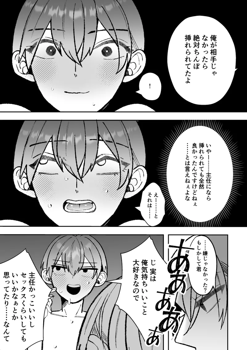 カントボーイくんのえっちなカラダはイケメン上司がいただきます！ Page.33
