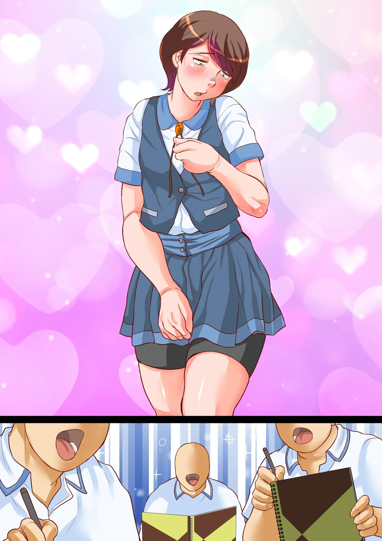 漫研のユオくん 先輩達のために男の娘になっちゃいます！ Page.74