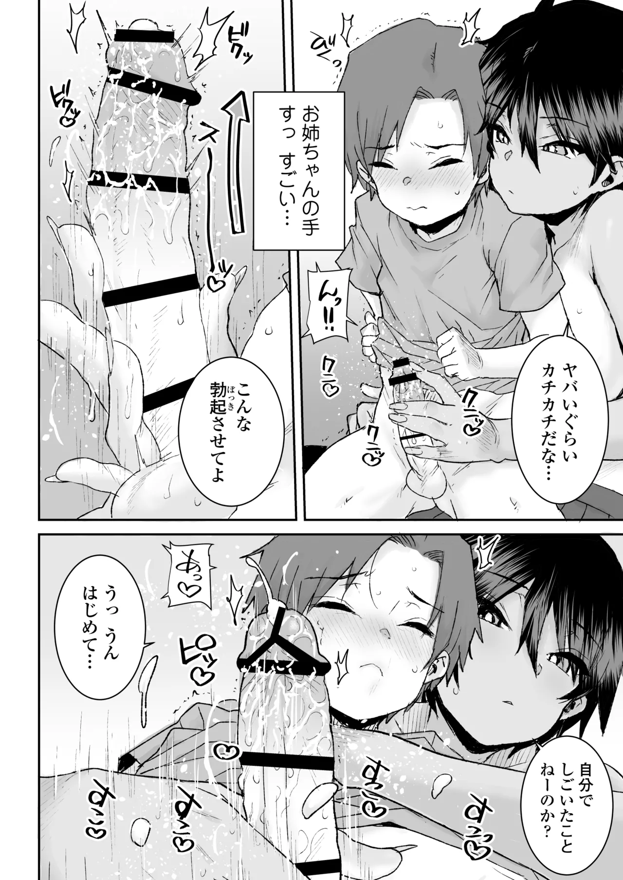 無口で気の強いボーイッシュなお姉ちゃんで僕は童貞を卒業しました Page.11