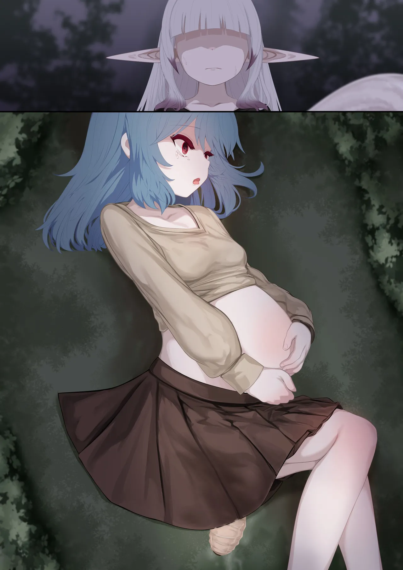 異種姦妊孕奇譚・第五幕ー魔を宿す少女 Page.123