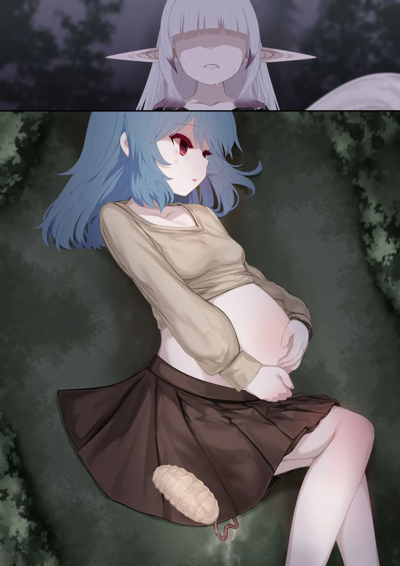 異種姦妊孕奇譚・第五幕ー魔を宿す少女 Page.124