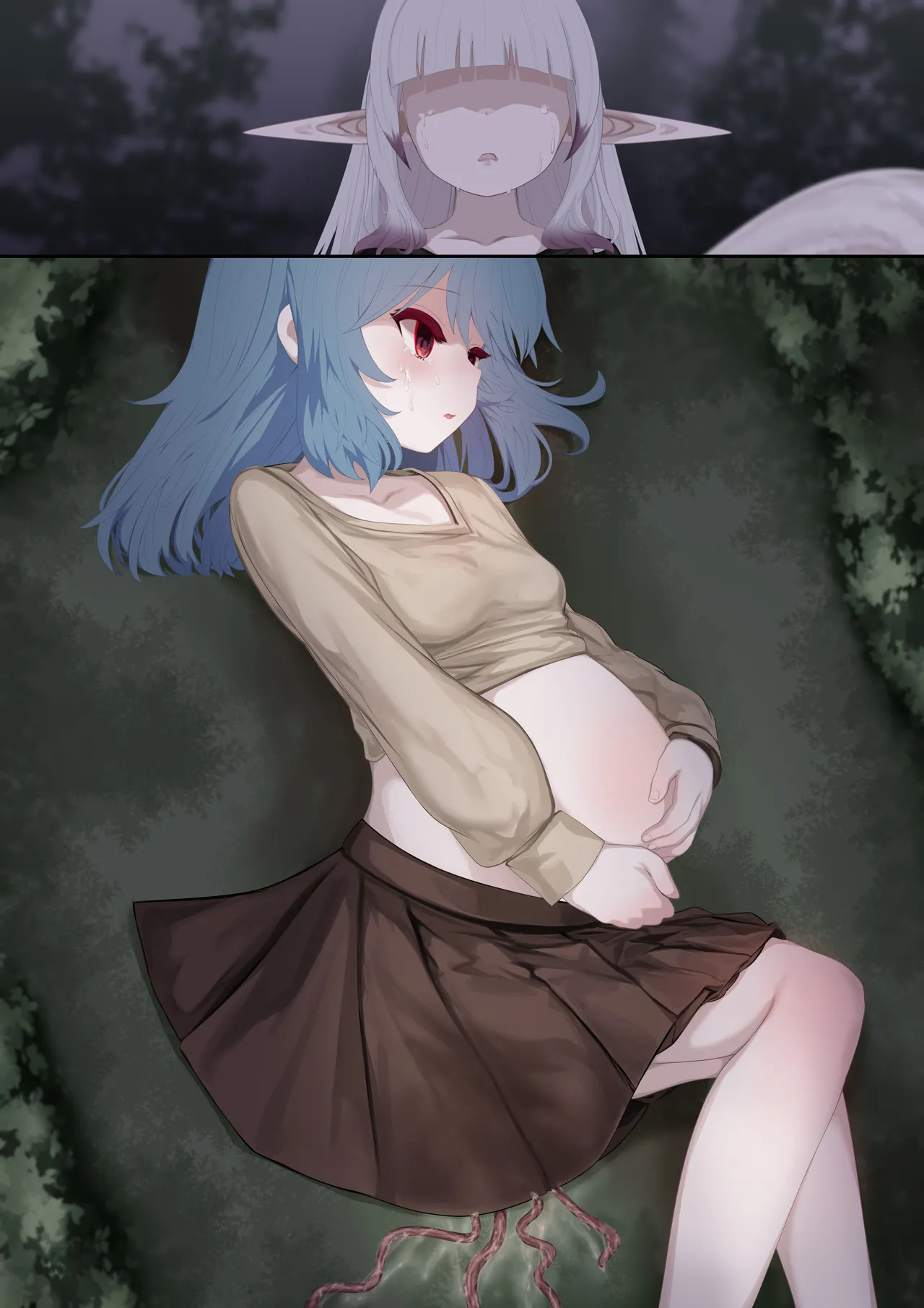 異種姦妊孕奇譚・第五幕ー魔を宿す少女 Page.126