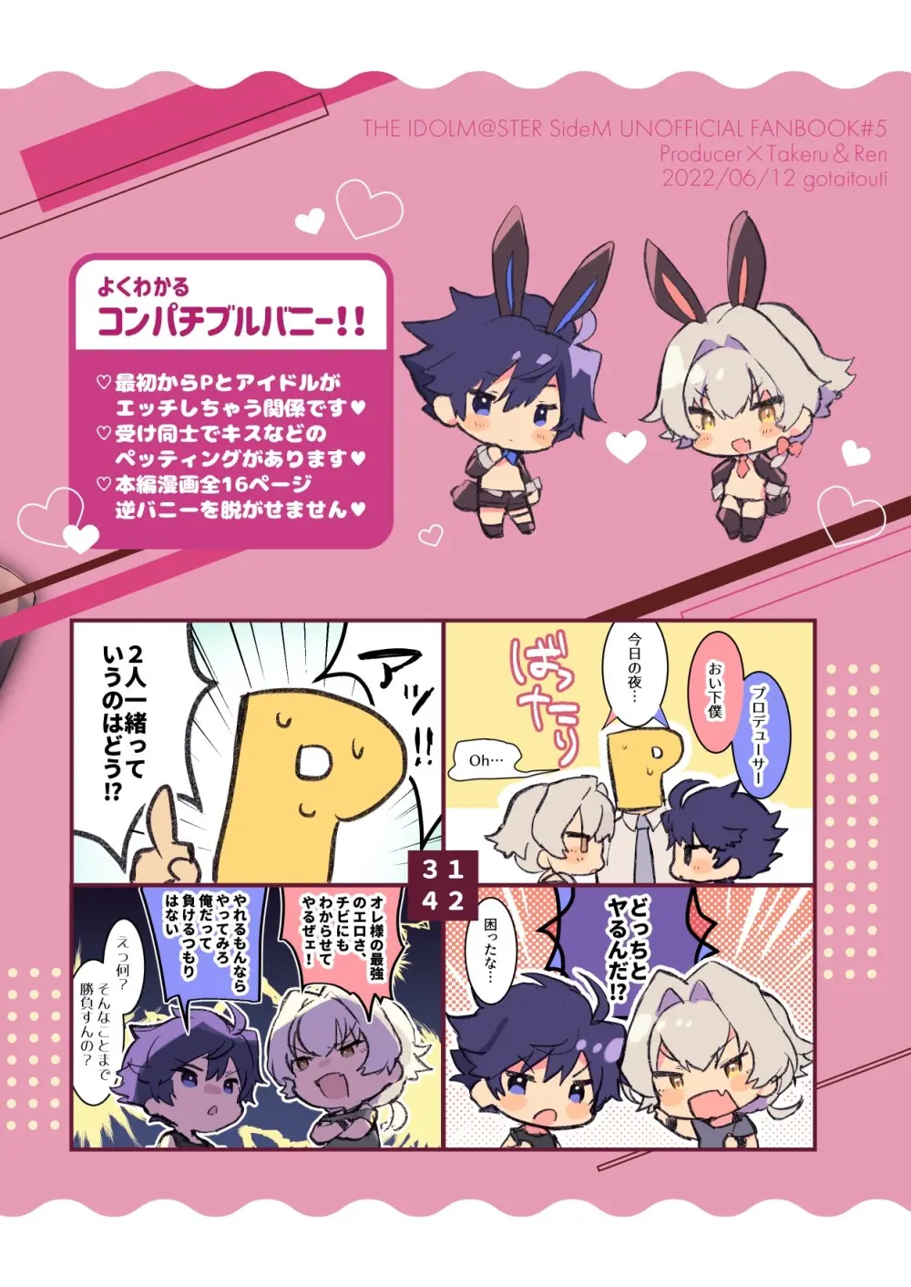 コンパチブルバニー！！(アイドルマスター SideM) (DL版) Page.2