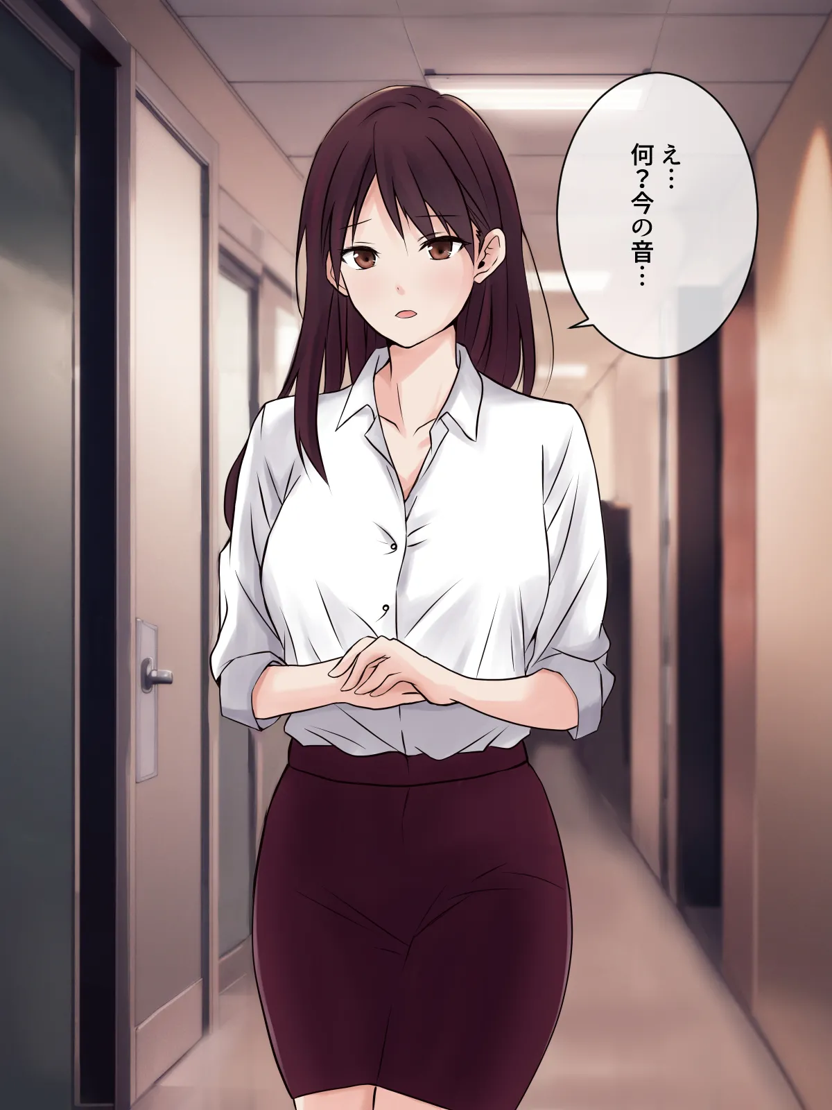 先輩のオナニーを覗き見したら、レズセックスに発展した件 Page.8