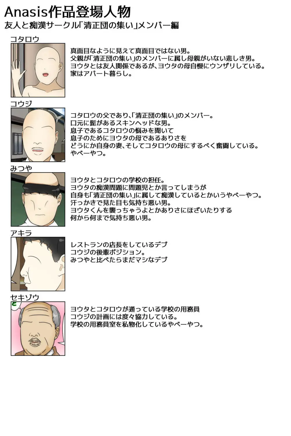 ぼくのママがおじいちゃん一味に最後の最後までヤりたい放題されました。 完全版 Page.141