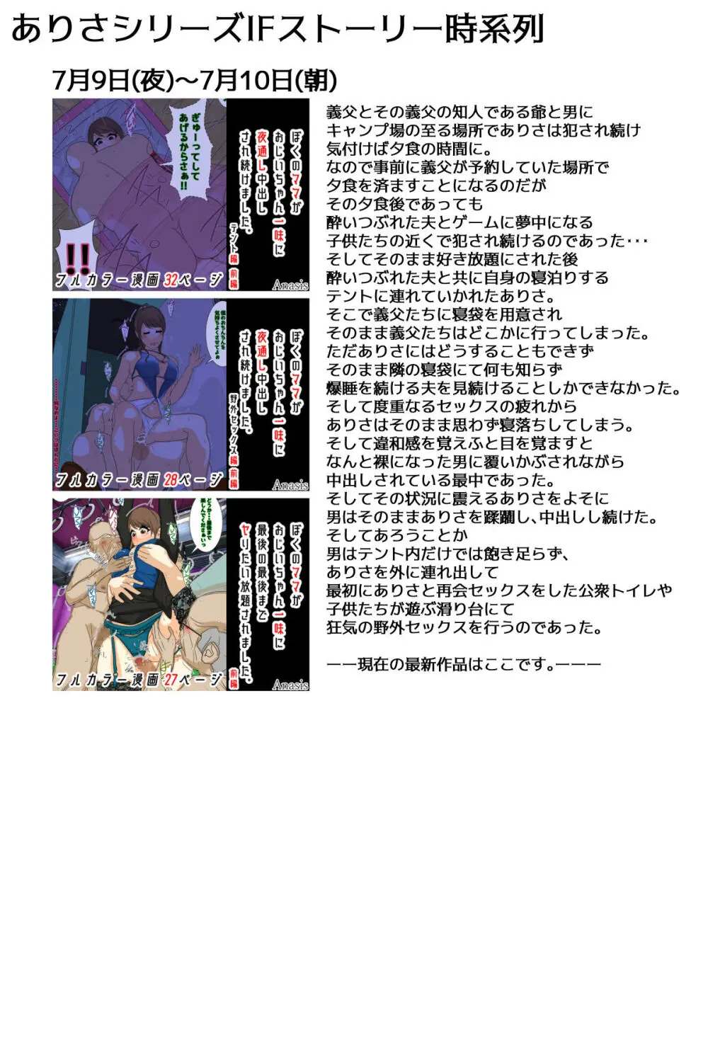 ぼくのママがおじいちゃん一味に最後の最後までヤりたい放題されました。 完全版 Page.149