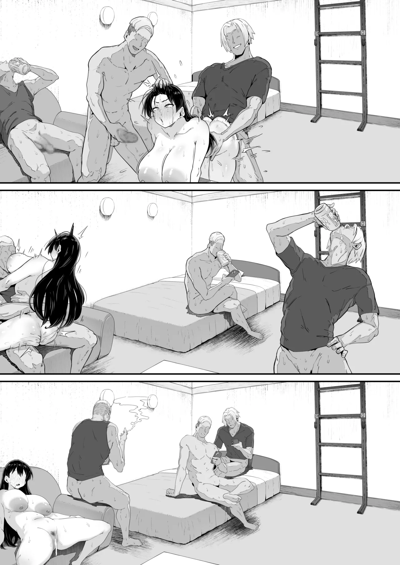 とある大◯生の14ページ漫画 セリフあり＆なし Page.20