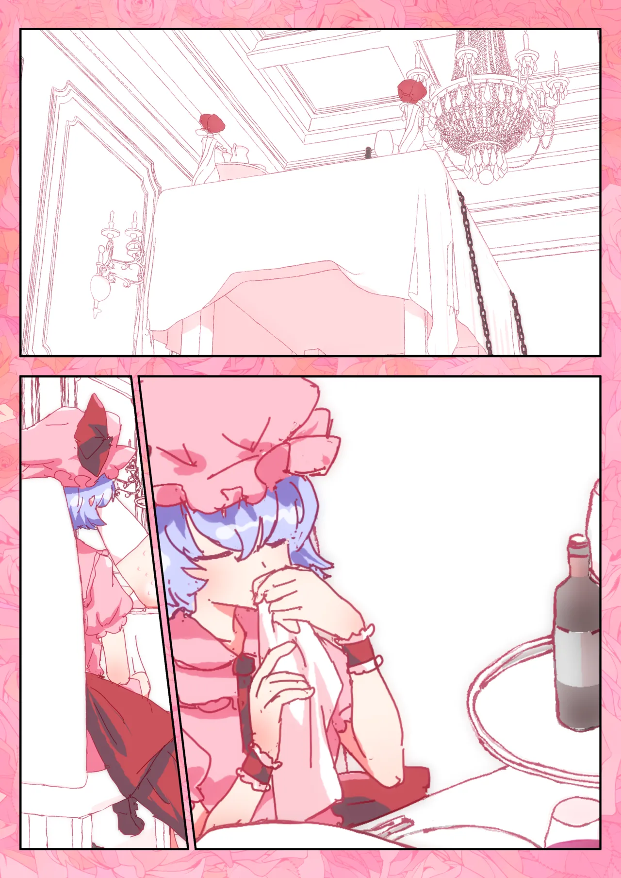 デザート咲夜さんをおいしくいただくおぜうさま。 Page.62