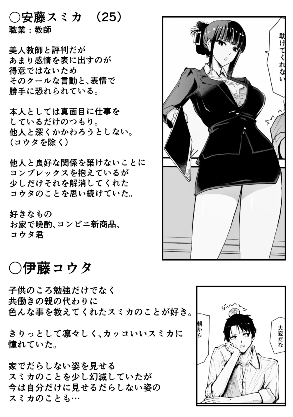 いつもクールな安藤先生が俺にだけだらしない姿でHなことしてくれる理由 Page.63