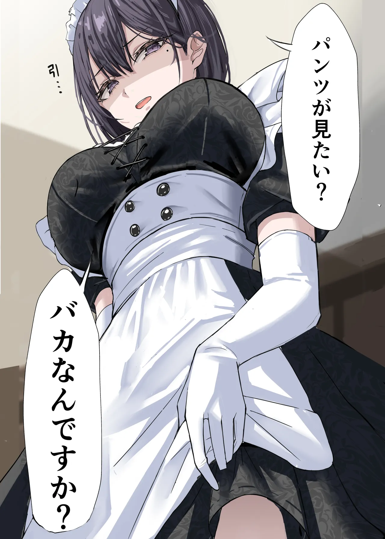 クール系メイドさんに命令して中出しS〇Xする話 Page.6