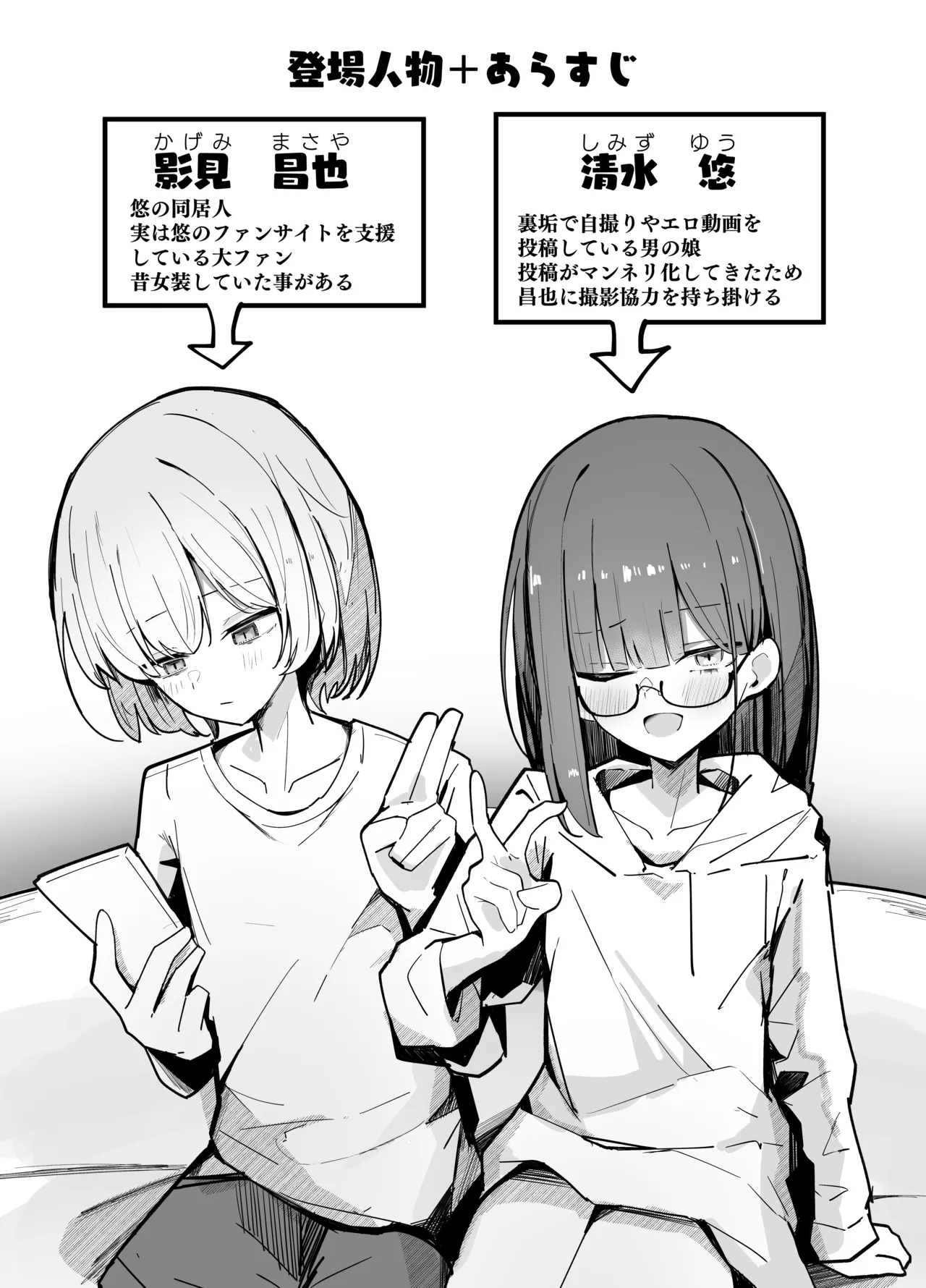 続・裏アカ男の娘と同居人の俺 Page.3