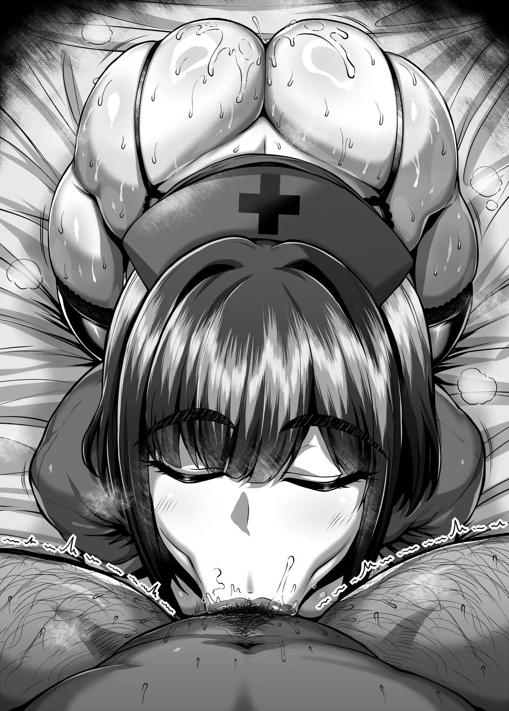 ドスケベ衣装を着たナースによる性処理サービスのある病院の漫画 Page.16