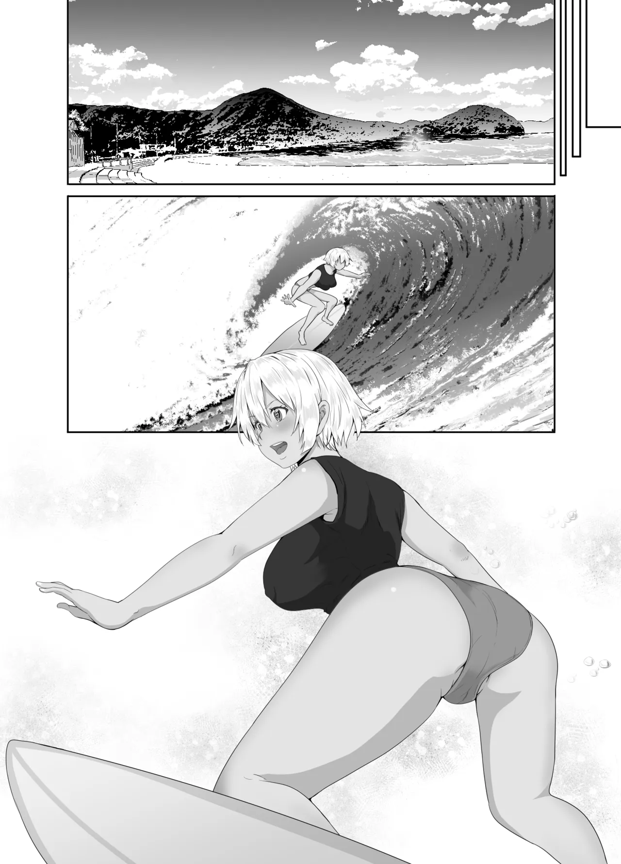 元田舎の黒ギャルJkの子とセックスしました Page.14