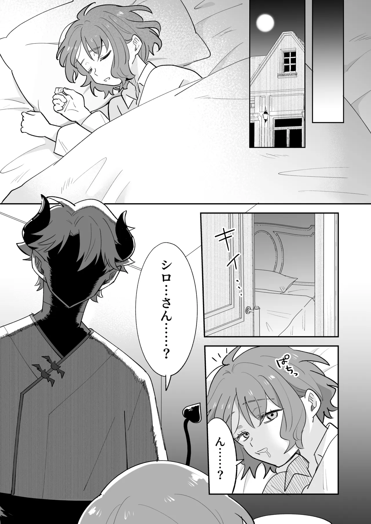 淫魔のシロさん Page.13