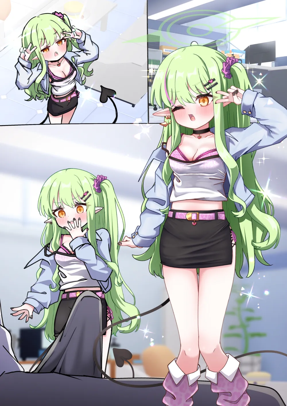先生好みになりたいヒカリがギャルコスして頑張る話❤ Page.13