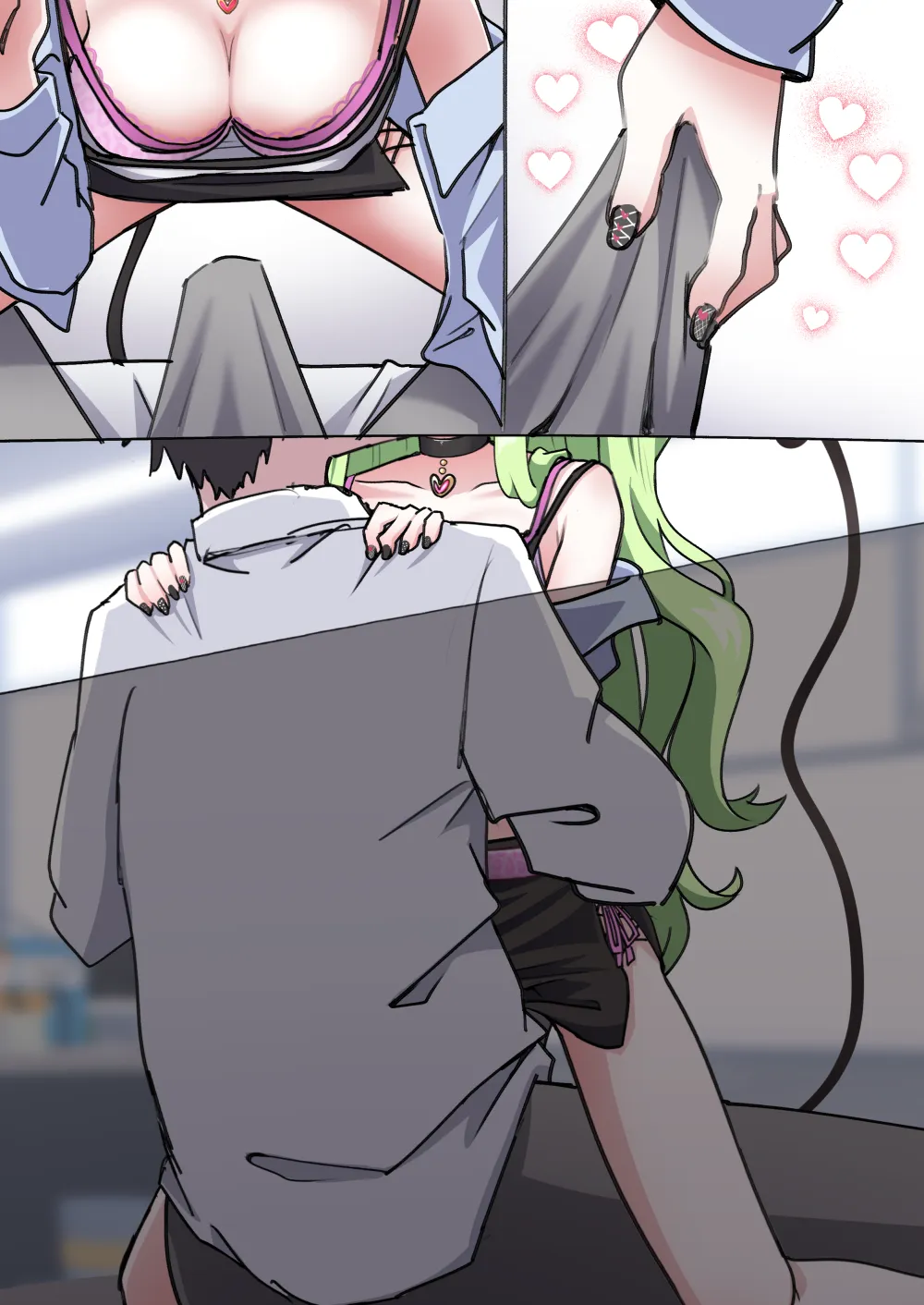 先生好みになりたいヒカリがギャルコスして頑張る話❤ Page.14