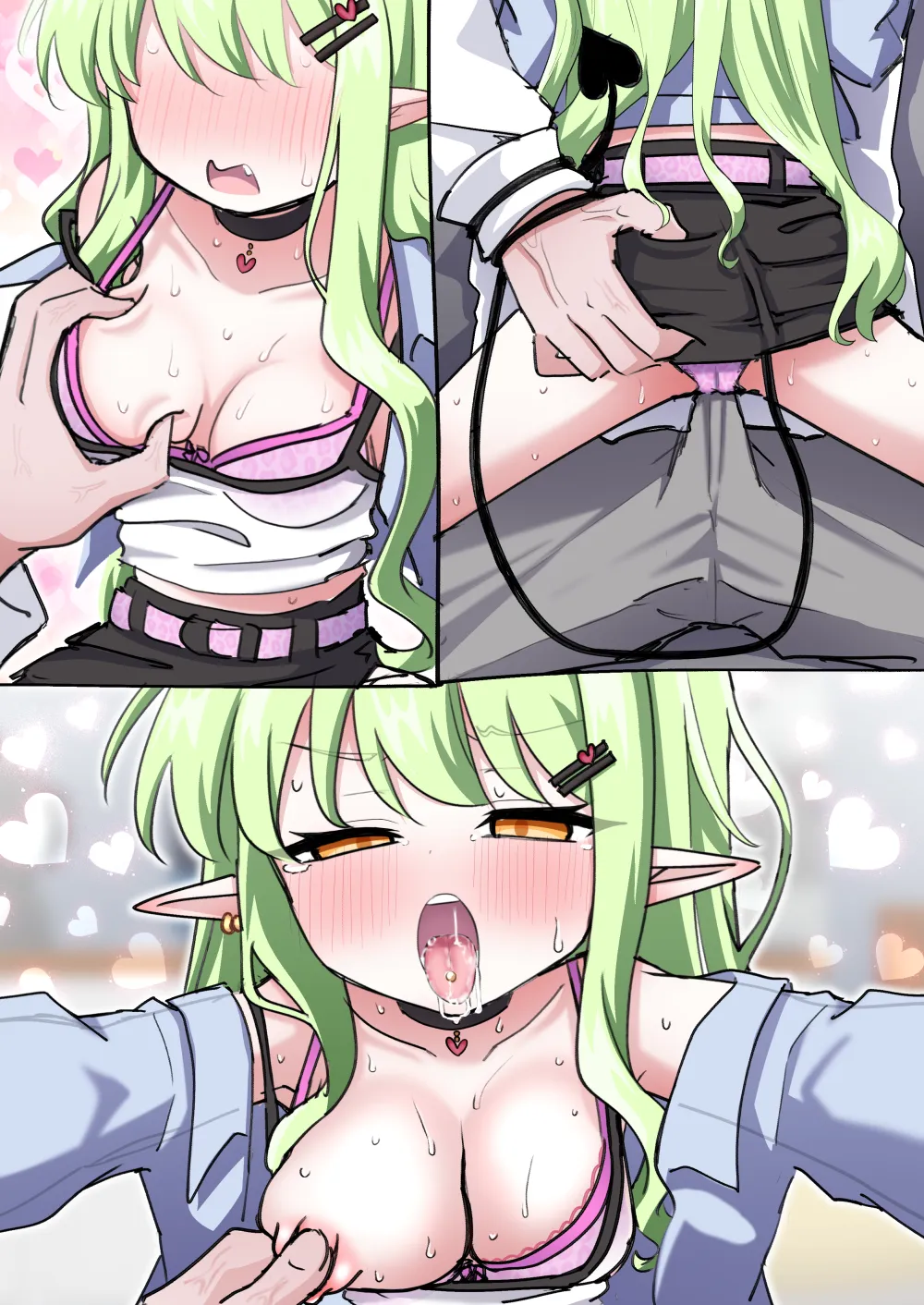先生好みになりたいヒカリがギャルコスして頑張る話❤ Page.17