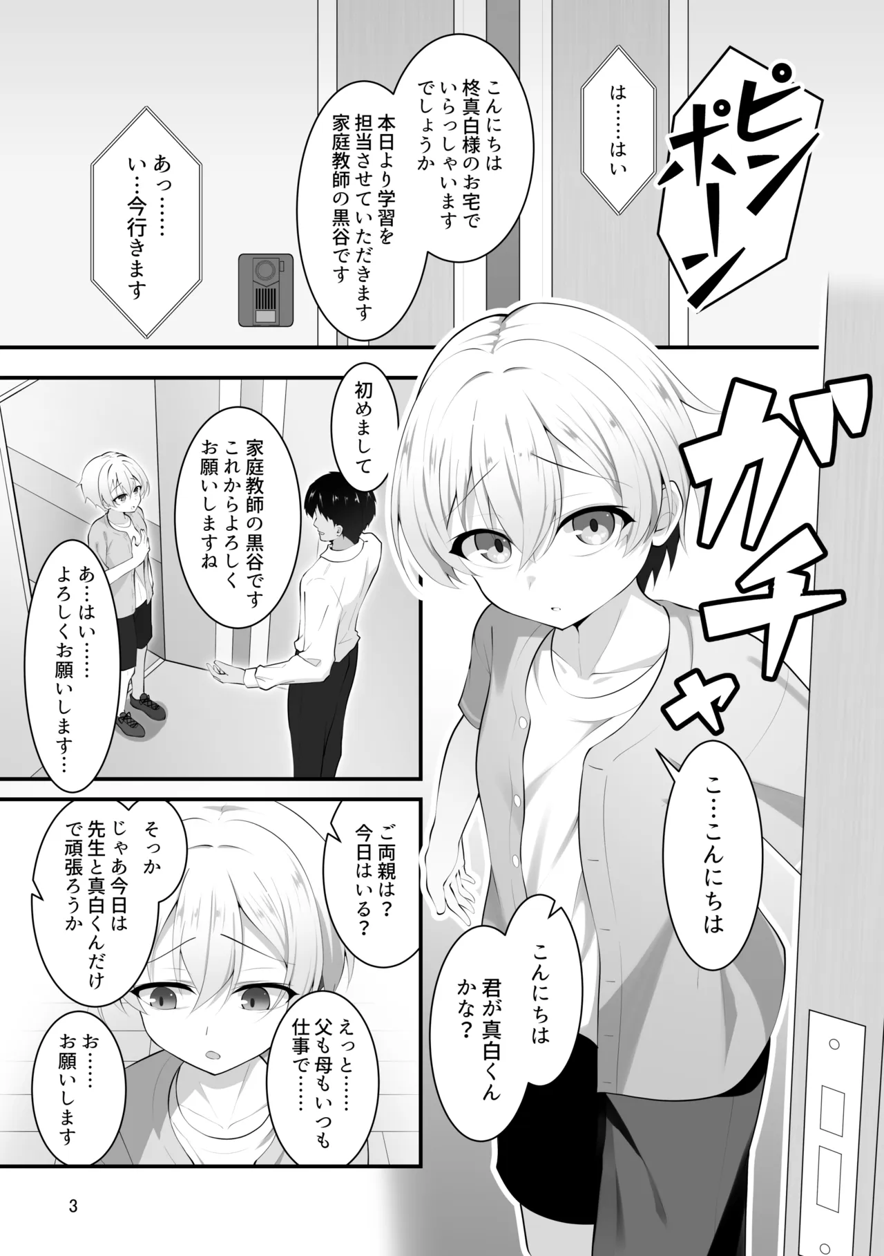 少年は催眠授業に堕つ Page.3