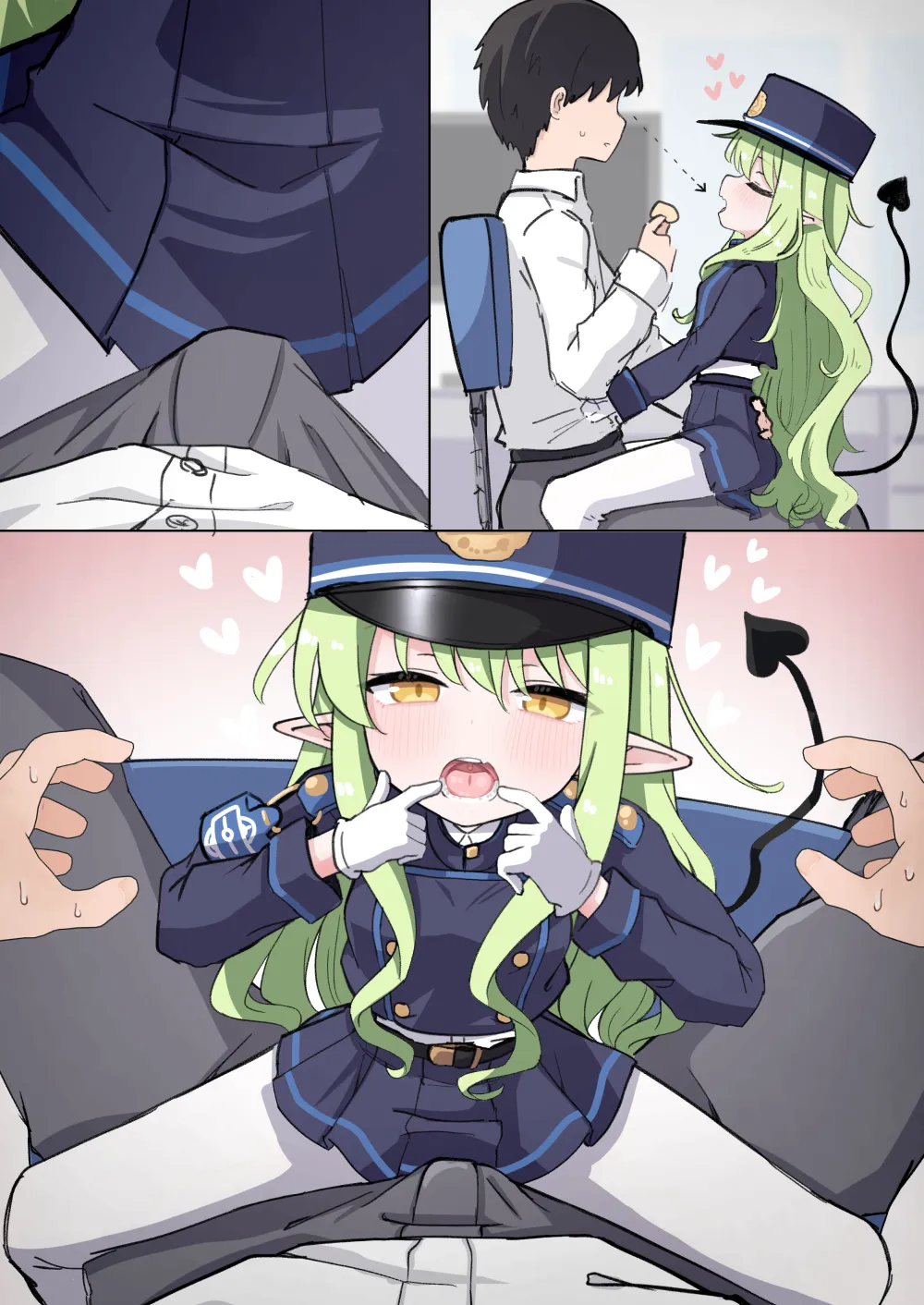 ヒカリのおくち誘惑イラマチオ💚🚂✨ Page.11