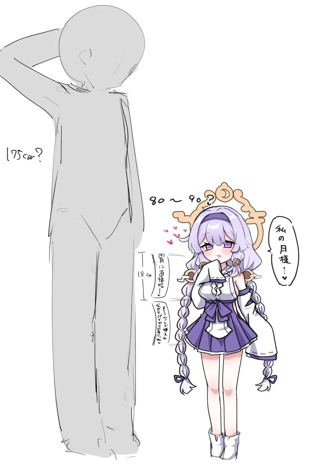 仕事終わりのご奉仕＋ヨミの子宮を使って気持ちよく射精する話 Page.17