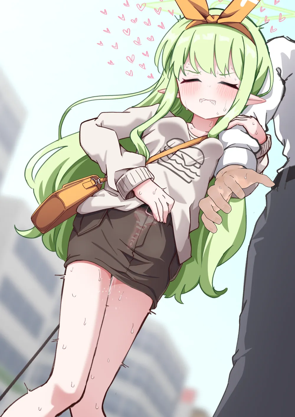 ヒカリとデート中に服を汚さないように子宮に射精した話 Page.10