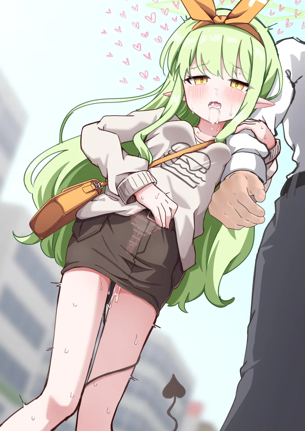 ヒカリとデート中に服を汚さないように子宮に射精した話 Page.11
