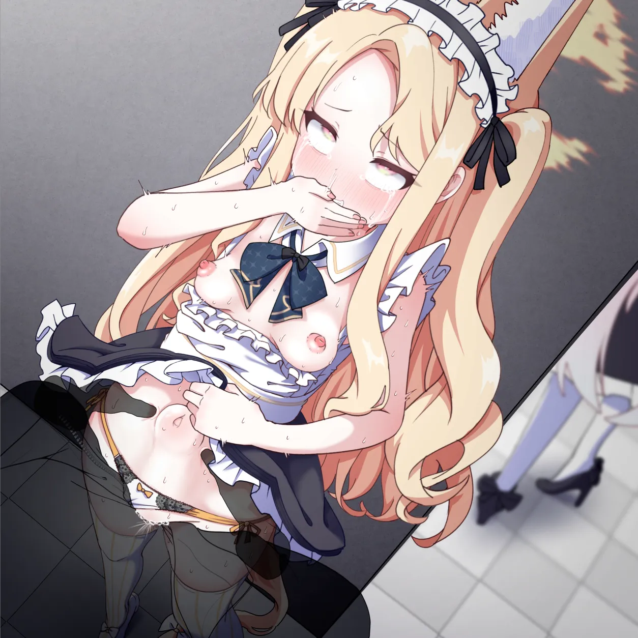 メイドカフェ店員セイアが子宮に精子直出しされちゃう話 Page.4