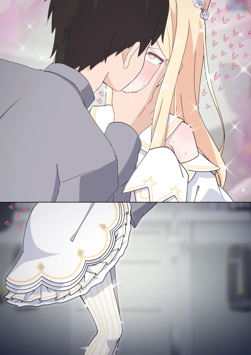 セイアにキスしながら手マンして絶頂懇願させる話 Page.10
