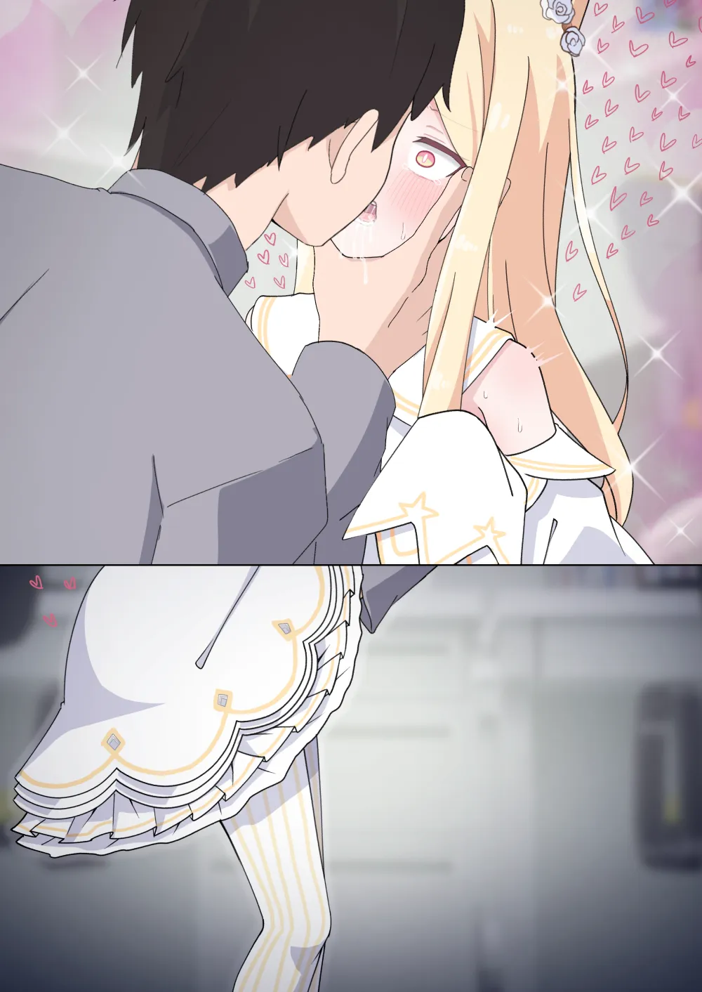 セイアにキスしながら手マンして絶頂懇願させる話 Page.11
