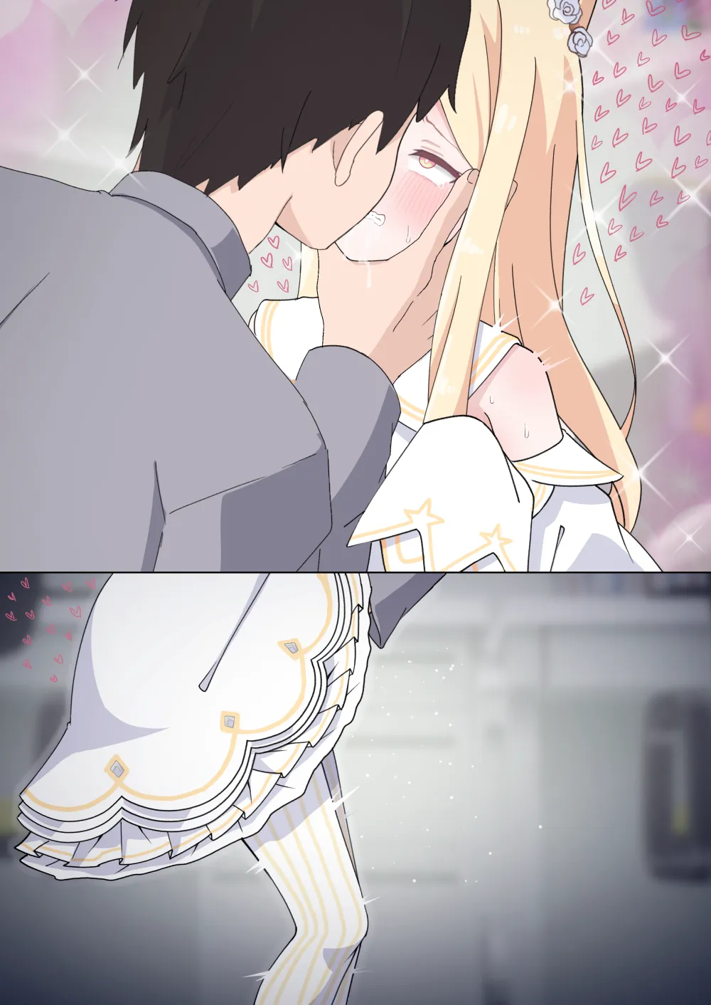 セイアにキスしながら手マンして絶頂懇願させる話 Page.13