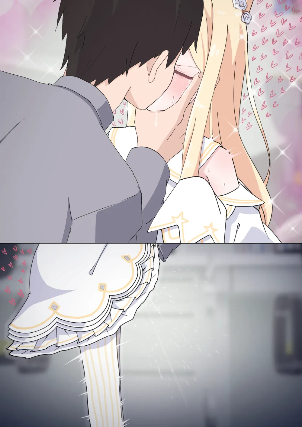 セイアにキスしながら手マンして絶頂懇願させる話 Page.14