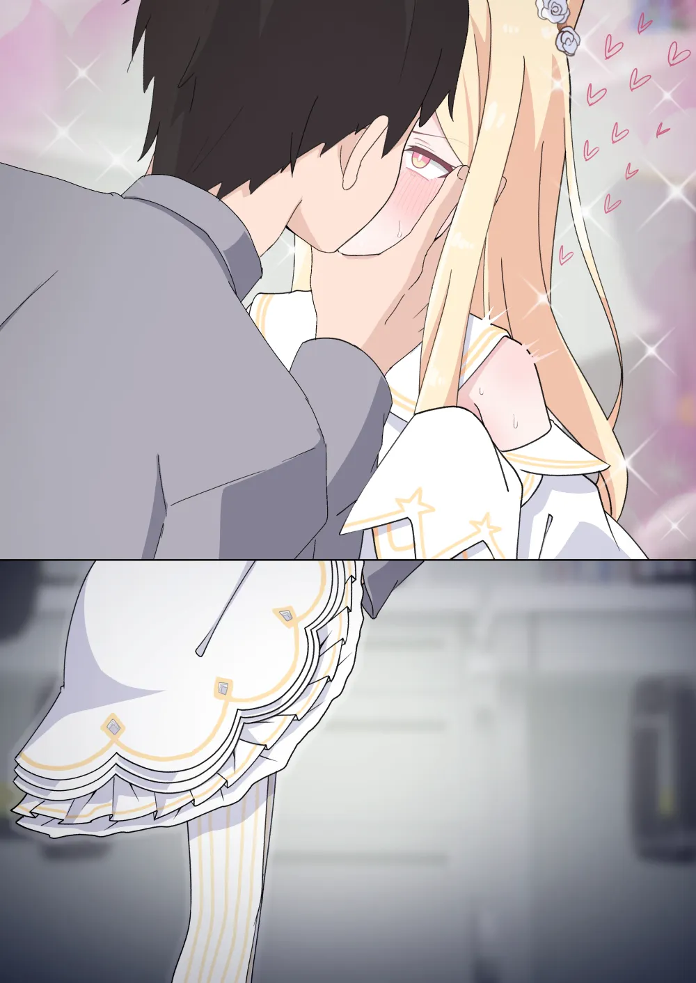 セイアにキスしながら手マンして絶頂懇願させる話 Page.9