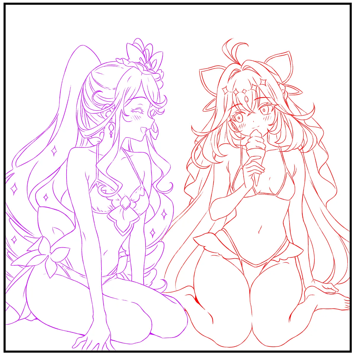 まだ初々しい頃のエクレールとアルカナシャドウ Page.4