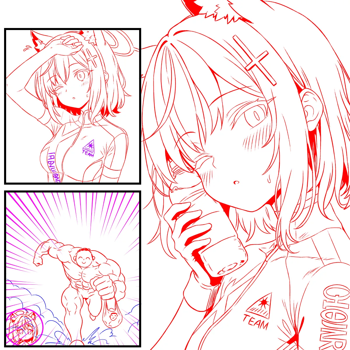 シロコとトレーニング先生 Page.4