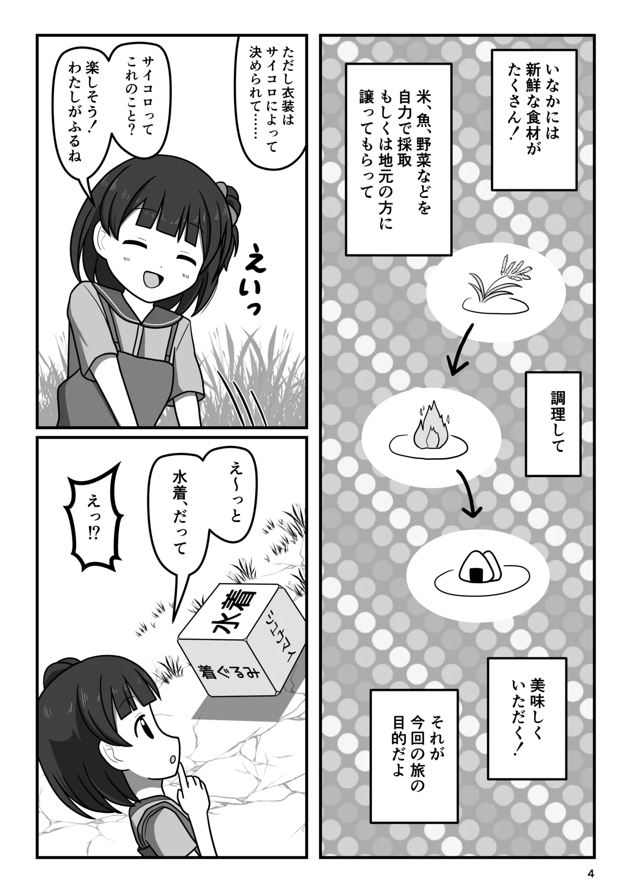 ワクワク!全裸で!いなか暮らし Page.3