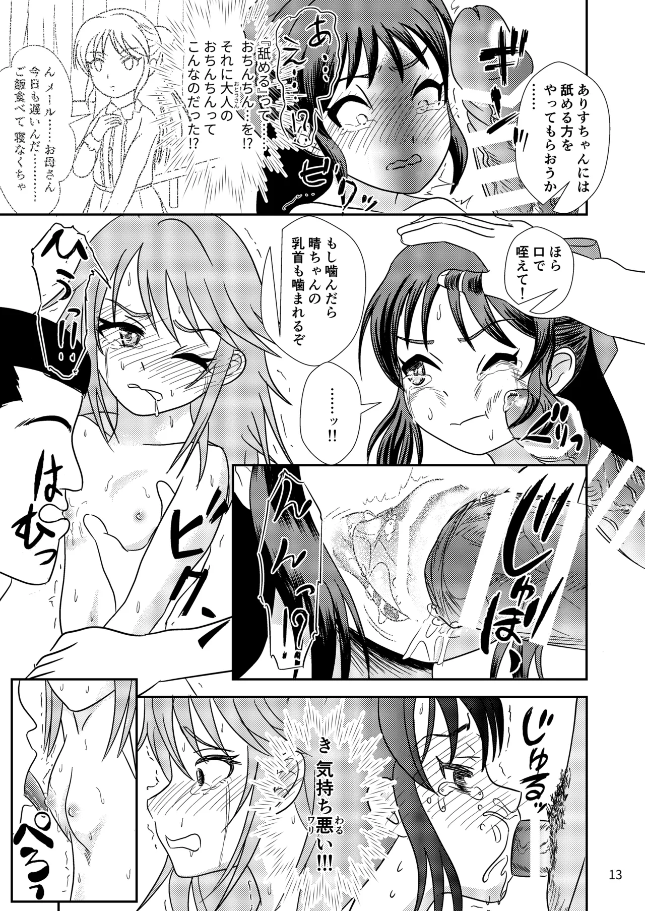 いちごの蕾とミントの苗床 Page.14