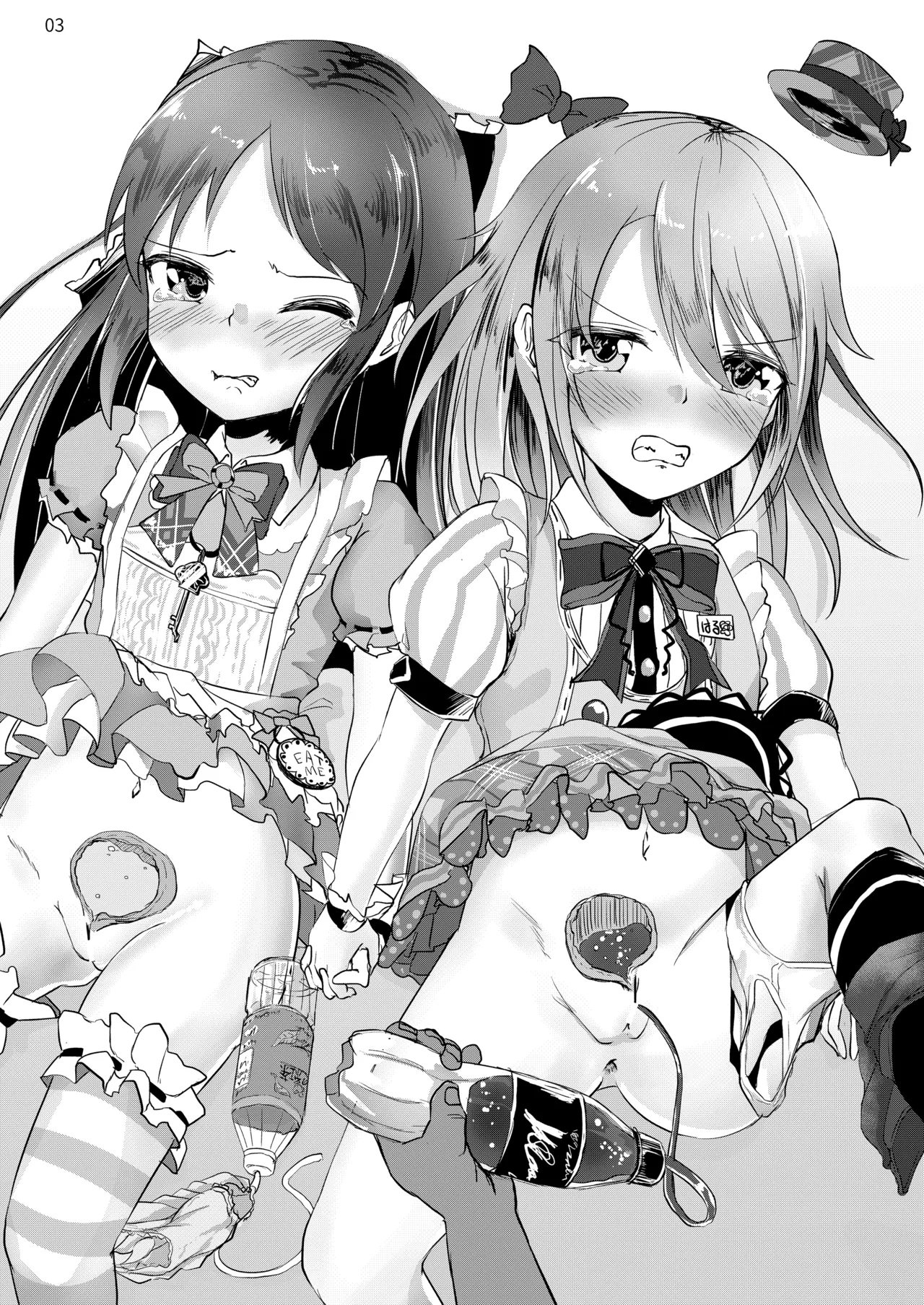 いちごの蕾とミントの苗床 Page.4