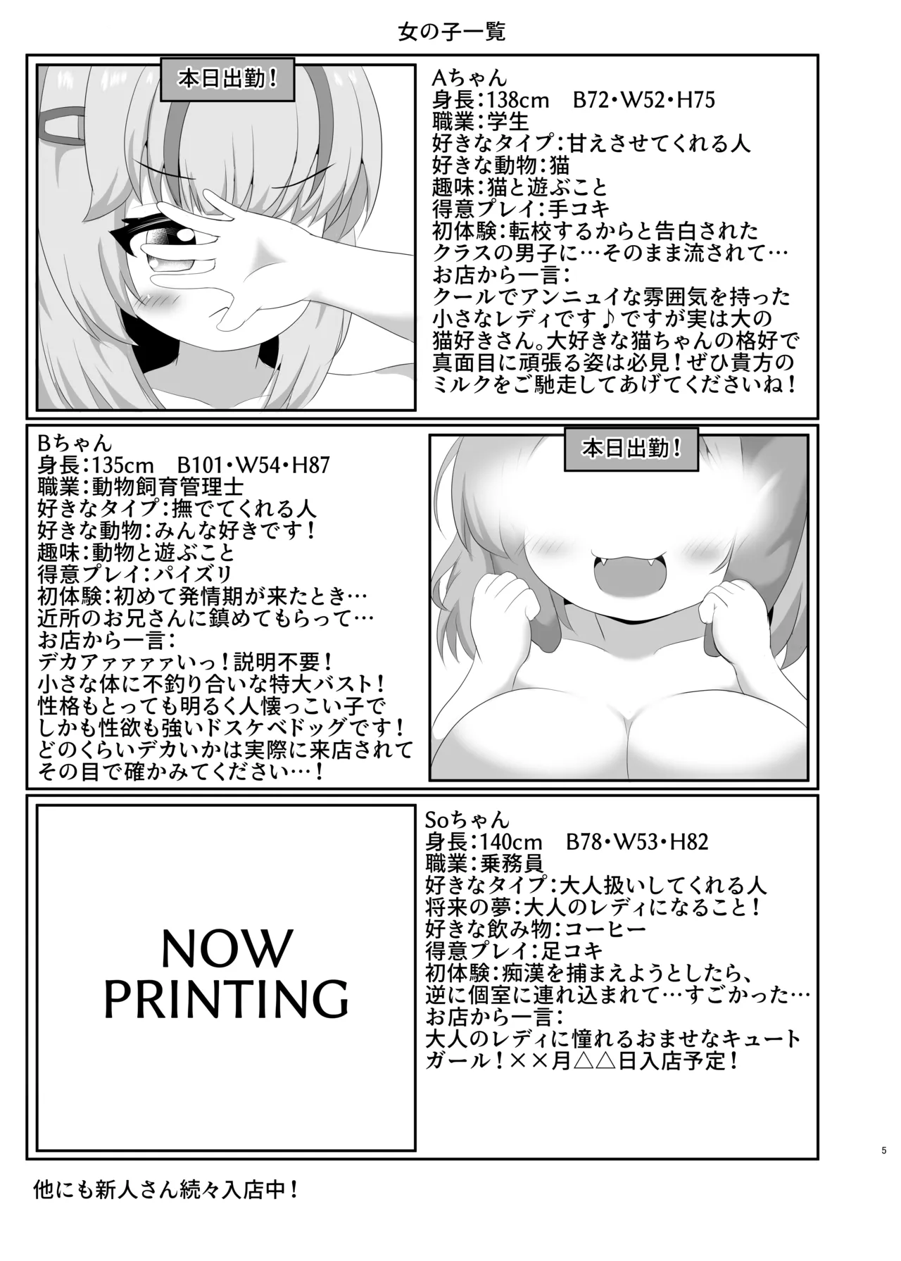 高級ロリニケ風俗 あ～く☆えんじぇる Page.5