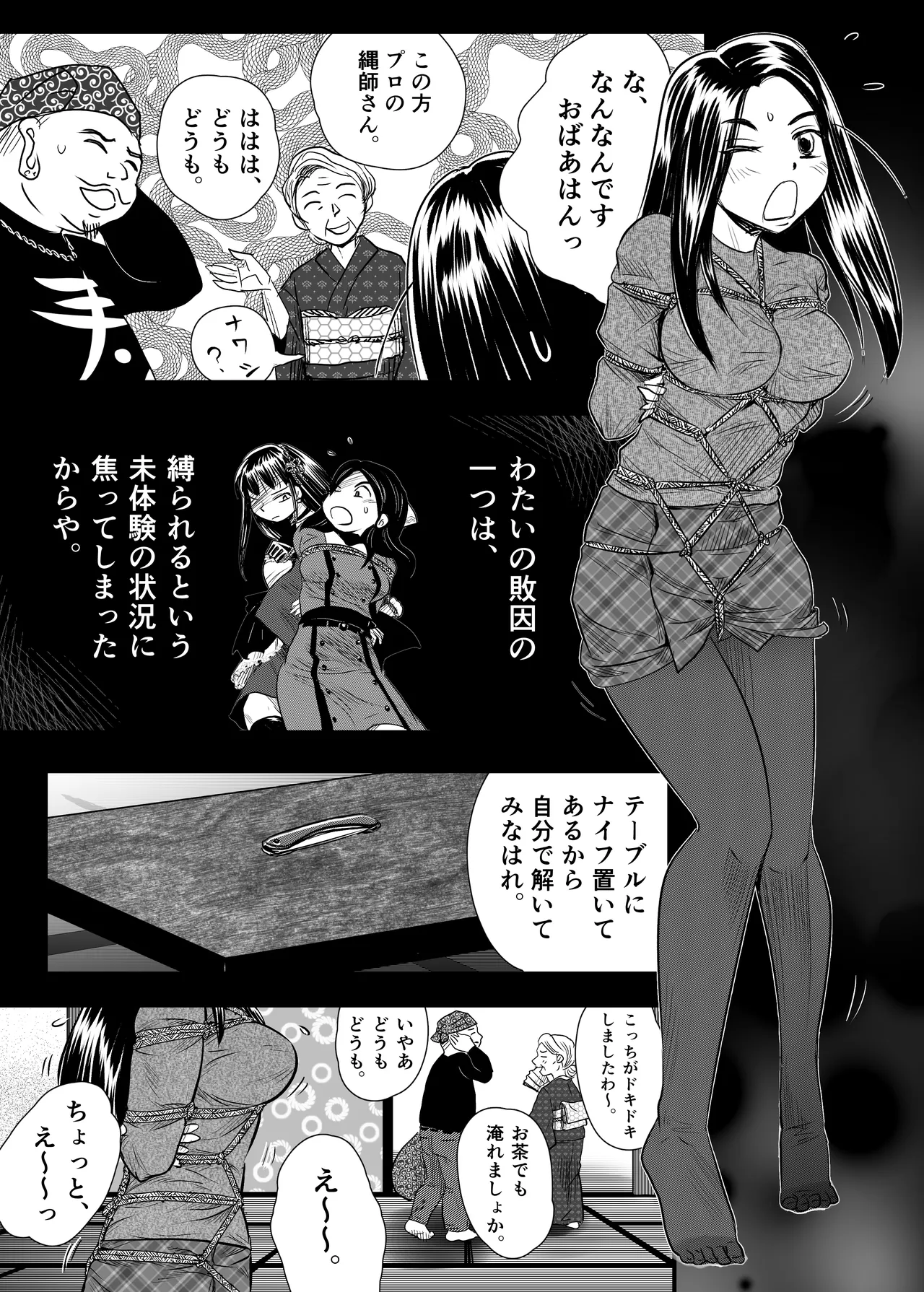 縛闘姫伝SPHINX act11 vs鉄扇術 Page.35