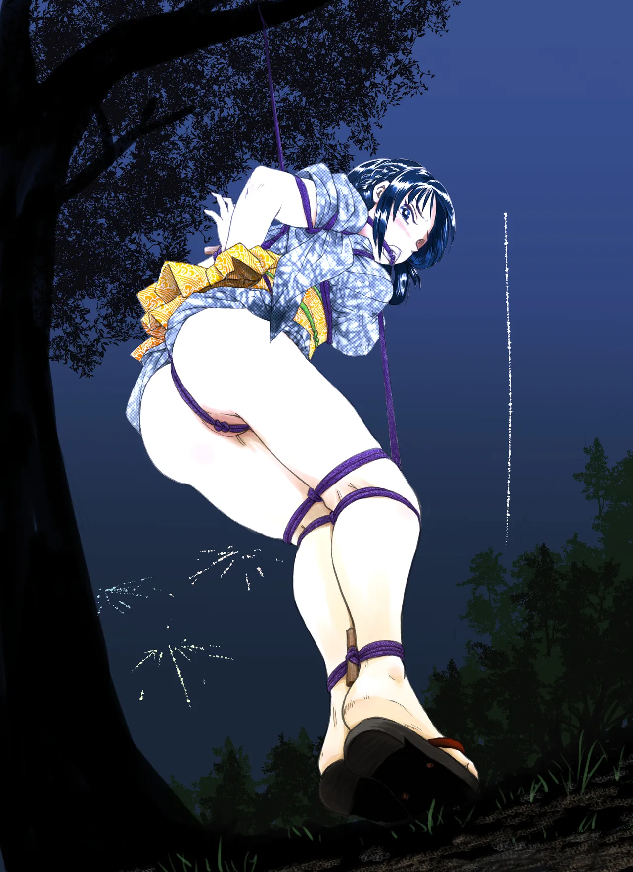 縛闘姫伝SPHINX act11 vs鉄扇術 Page.71
