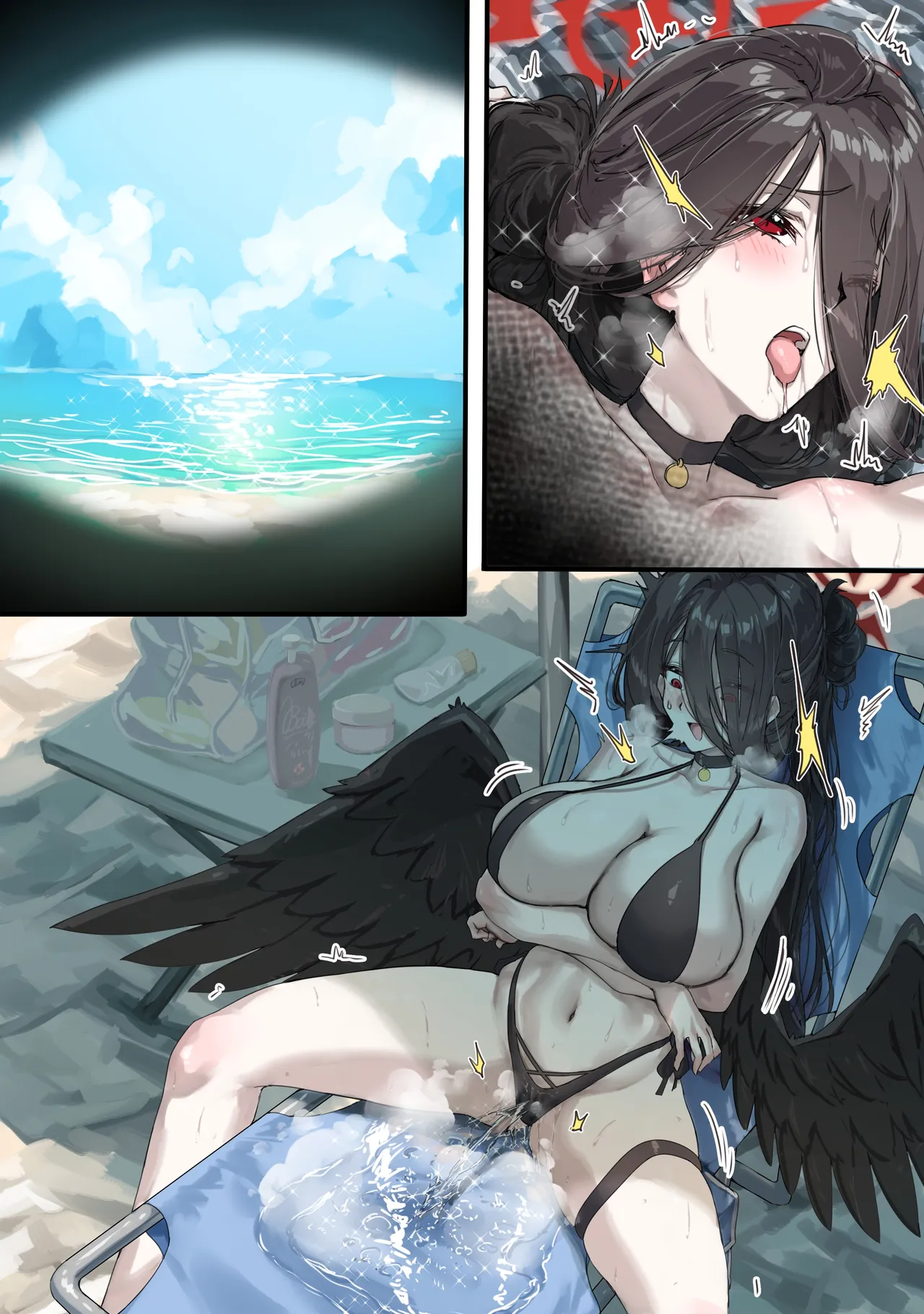 いるだけで先生を五感を狂わせちゃうハスミちゃん Page.9