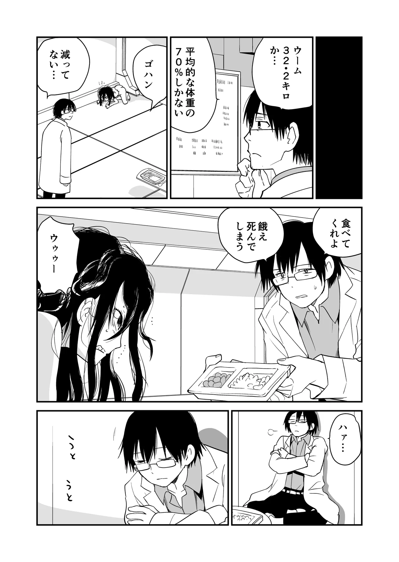 狼少女と暮らす博士 Page.4
