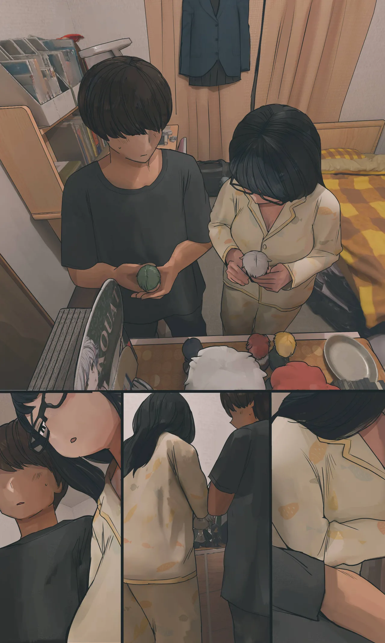 地味でオタクっぽい妹 真由ちゃん Page.218