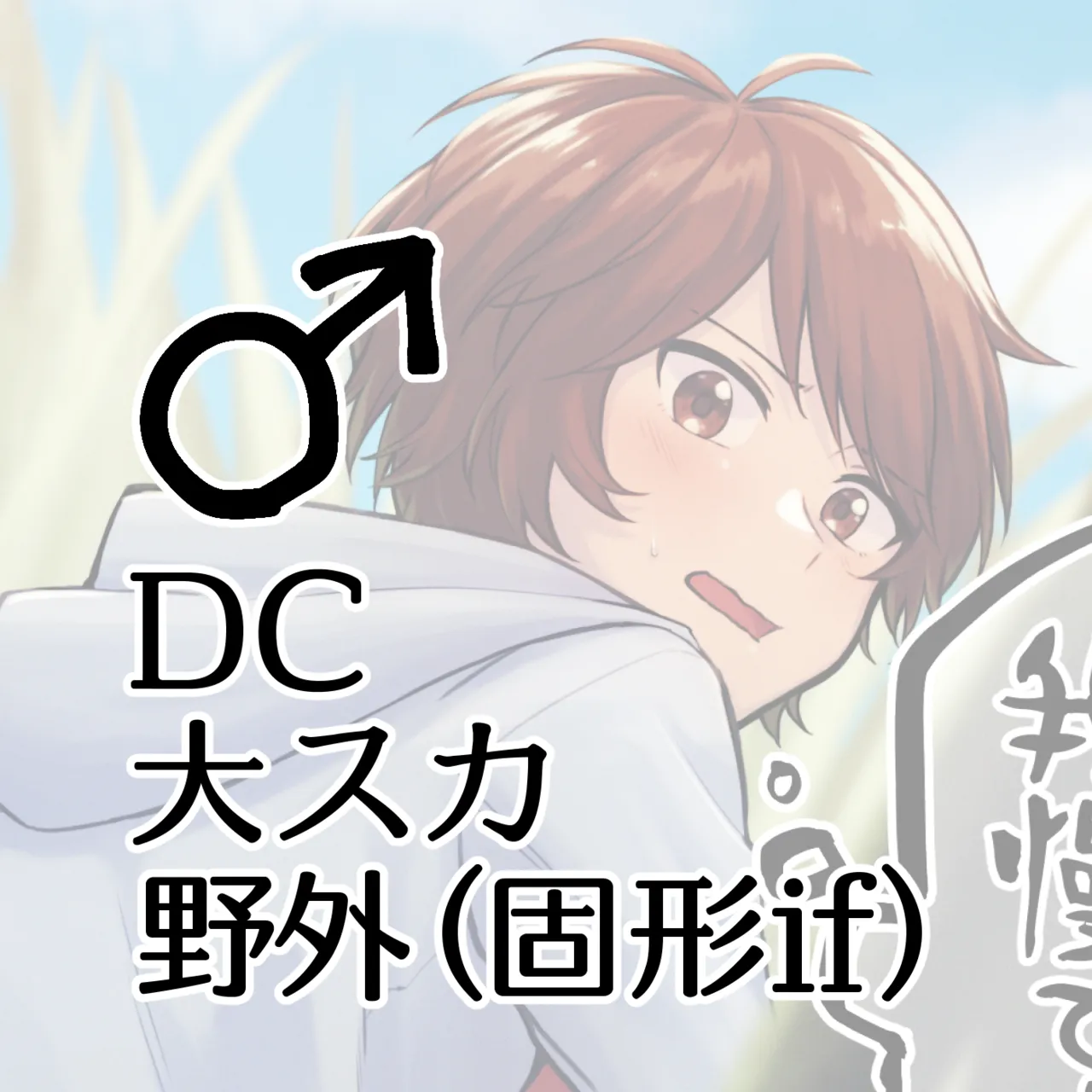 DC大スカ野外 (固形if) ♂
